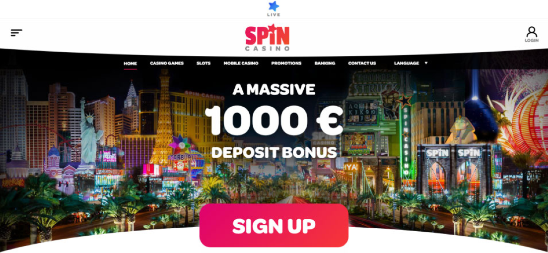 Métodos de Depósito Spin Casino